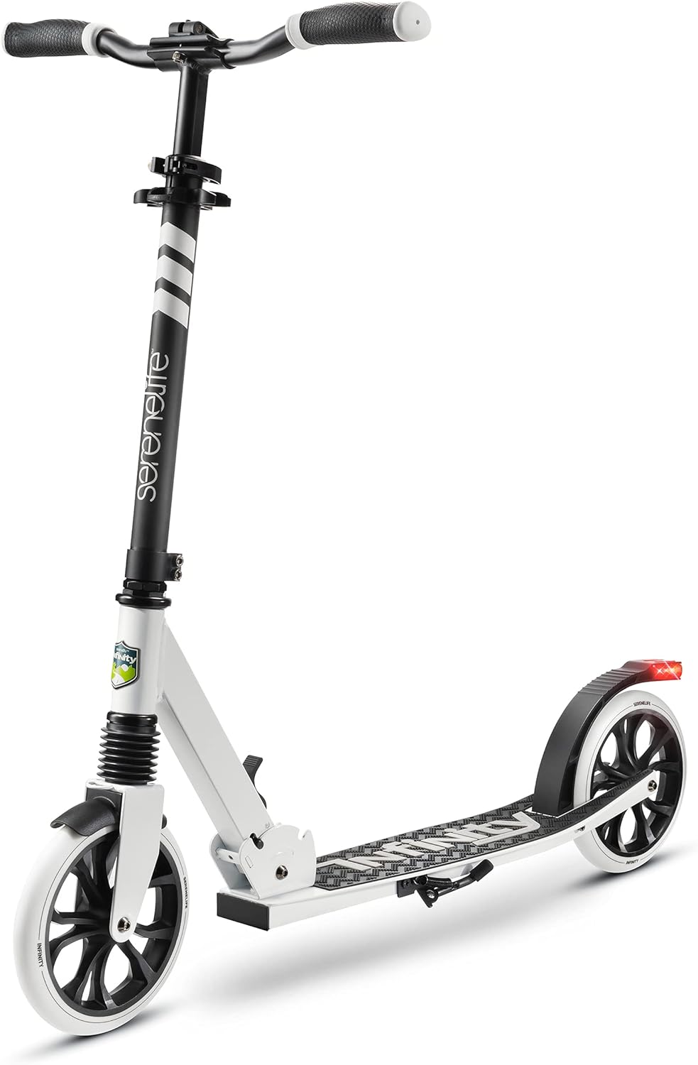 10 Colors Freestyle Scooter, Adult and Teen Scooter - Adjustable Height, All Terrain Scooter with Large Wheels and Suspension, Foldable Scooter with Easy Maneuver