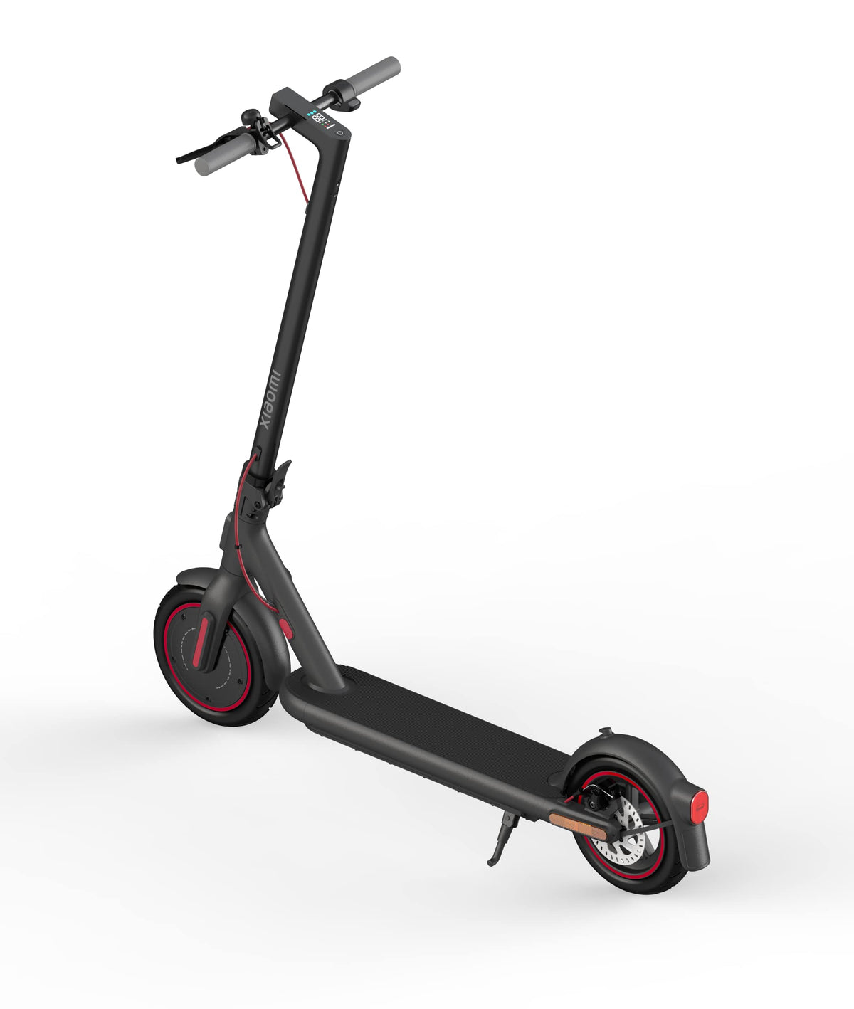 Electric Scooter 4 Pro - Electric scooter up to 25 km/h and 45 km distance, 700 W power, climbs slopes up to 20% inclination, LCD screen, aluminum, Black