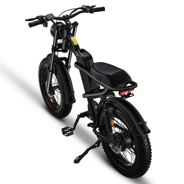 Ridingtimes Z8 Snow Ebikes for Adults, 20" Fat Tire, 1500W Motor, 28Mph, 6 Layer Full Suspension