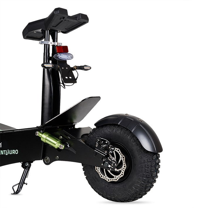 PATINETE ELCTRICO CENTAURO MATRICULABLE CON ASIENTO Y PANTALLA LCD XXL VERDE