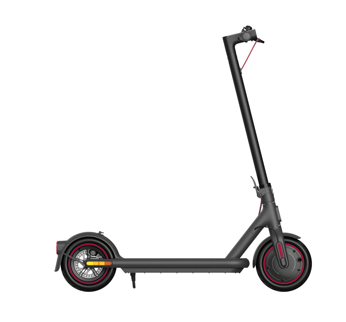 Electric Scooter 4 Pro - Electric scooter up to 25 km/h and 45 km distance, 700 W power, climbs slopes up to 20% inclination, LCD screen, aluminum, Black