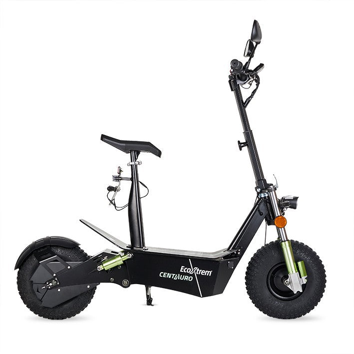 PATINETE ELCTRICO CENTAURO MATRICULABLE CON ASIENTO Y PANTALLA LCD XXL VERDE