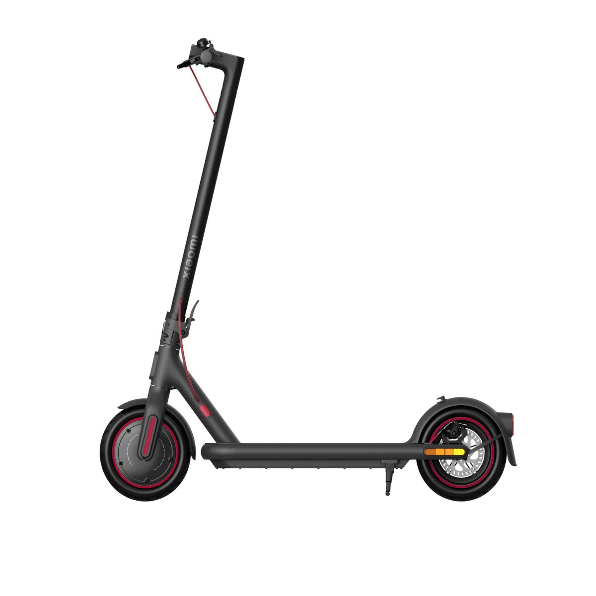Electric Scooter 4 Pro - Electric scooter up to 25 km/h and 45 km distance, 700 W power, climbs slopes up to 20% inclination, LCD screen, aluminum, Black